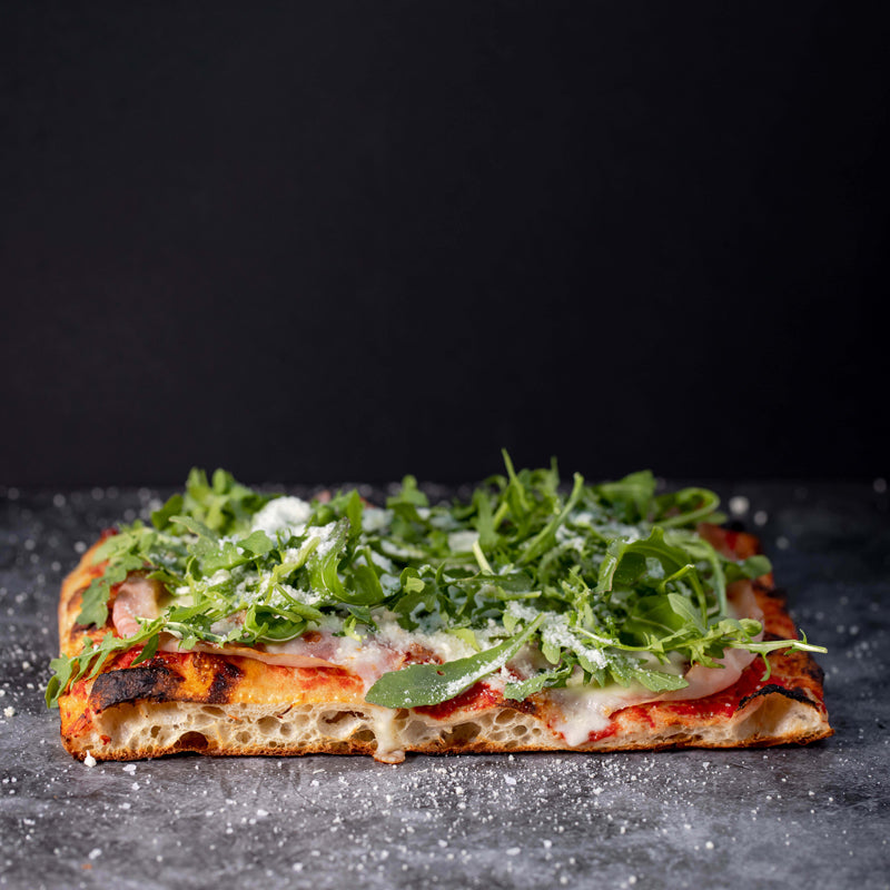 Prosciutto pizza